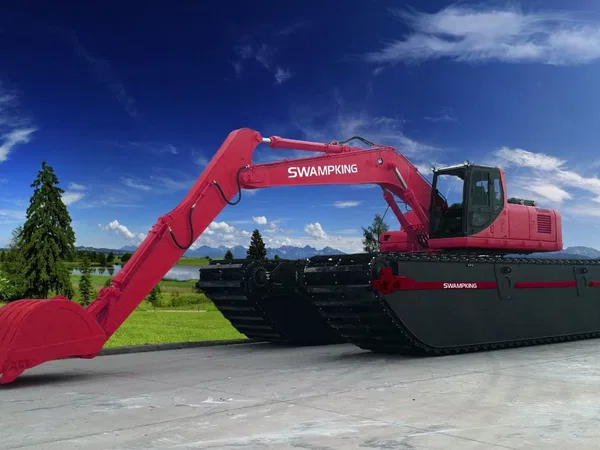 Экскаватор-амфибия Swampking SK450SD