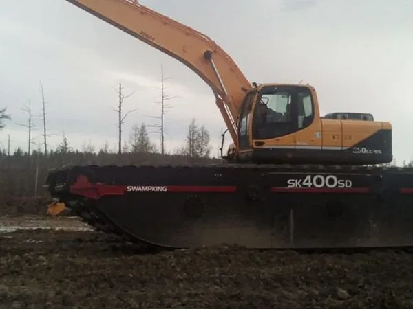 Экскаватор-амфибия Swampking SK400