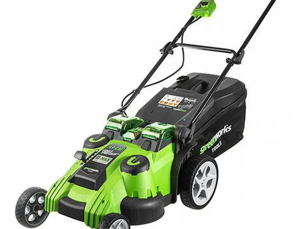 Газонокосилка Greenworks G40LM49DBK
