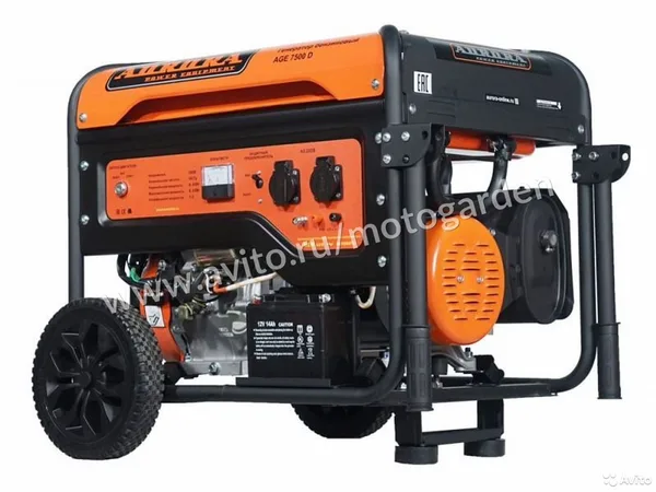 Генератор Aurora AGE7500 D