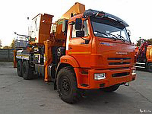 Автовышка КамАЗ 43118 с АГП Hansin HS4570