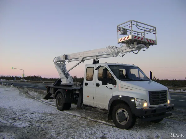 Автовышка ГАЗ ГАЗон Next C42R33 с АГП КЭМЗ ТА-22