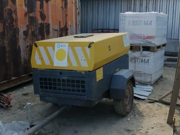 Передвижная компрессорная станция Atlas Copco XA77E
