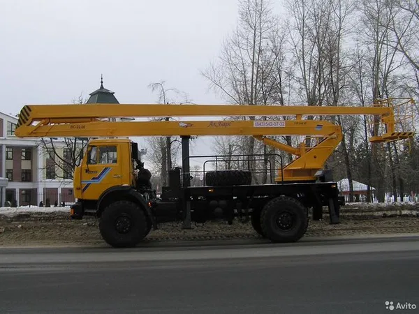 Автовышка КамАЗ 43502-45 с АГП ВС-22.04