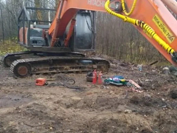 Гусеничный харвестер Hitachi ZX250LC-3G