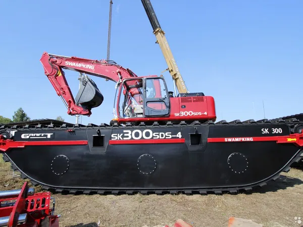 Экскаватор-амфибия Swampking SK300SDS-4