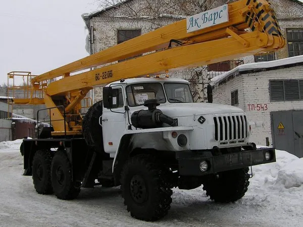 Автовышка УРАЛ 4320 с АГП ВС-22.05