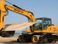Колесный экскаватор HENGTE HTL120A-2X4