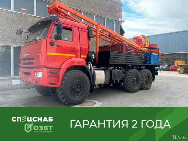 Мобильная буровая установка ОЗБТ им. В.В. Воровского УРБ-2Д3 со статическим зондированием