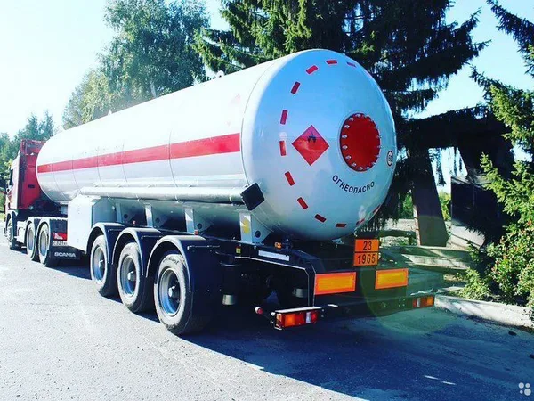 Полуприцеп газовоз GT7 ппцт-48