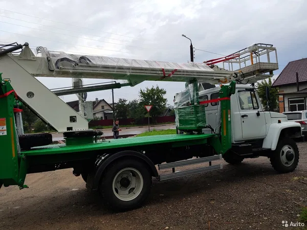 Автовышка ГАЗ 33086 Земляк с АГП ПСС-24