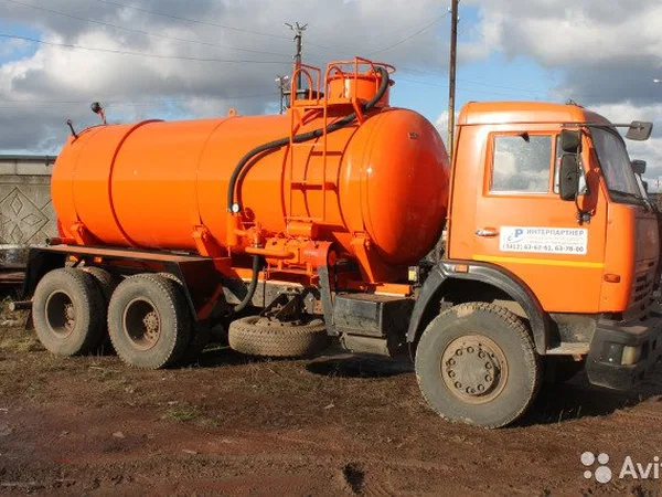 Кузов-цистерна Альметьевский Завод Нефтемаш вакуумник (ассенизатор)