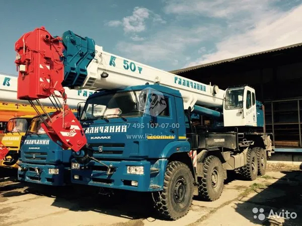 Автокран Галичанин КС-65715-5 на шасси КамАЗ 7330