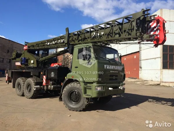 Автокран Галичанин КС-55713-5В на шасси КамАЗ 43118