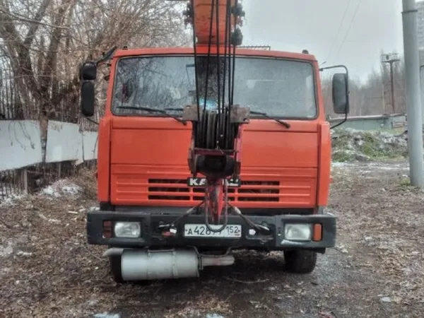 Автокран ГАЛИЧАНИН КС-55713 на шасси КАМАЗ 6×4