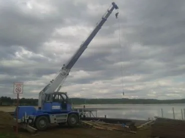 Самоходный кран Komatsu LW-100