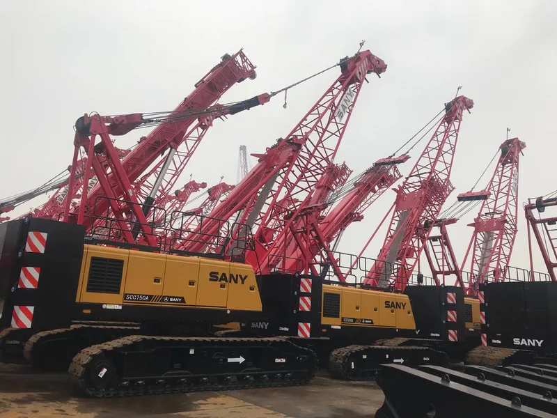 Гусеничный кран Sany SCC3000WE
