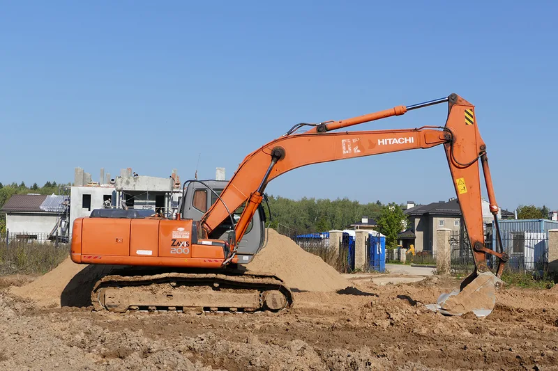 Гусеничный экскаватор Hitachi ZX200