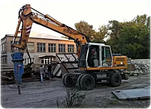 Колесный экскаватор Liebherr 924