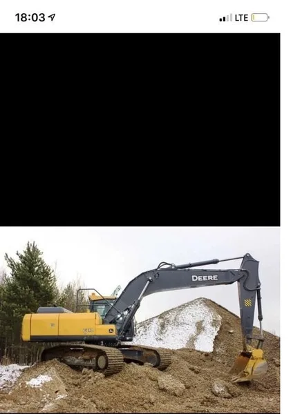 Гусеничный экскаватор John Deere  E260LC