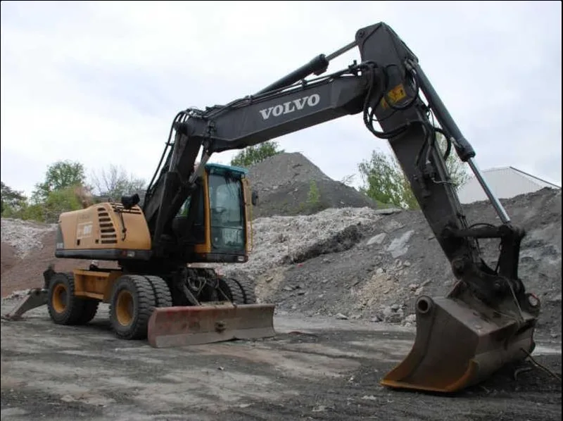 Колесный экскаватор Volvo EW 180 B