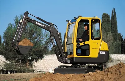 Мини-экскаватор Volvo EC20