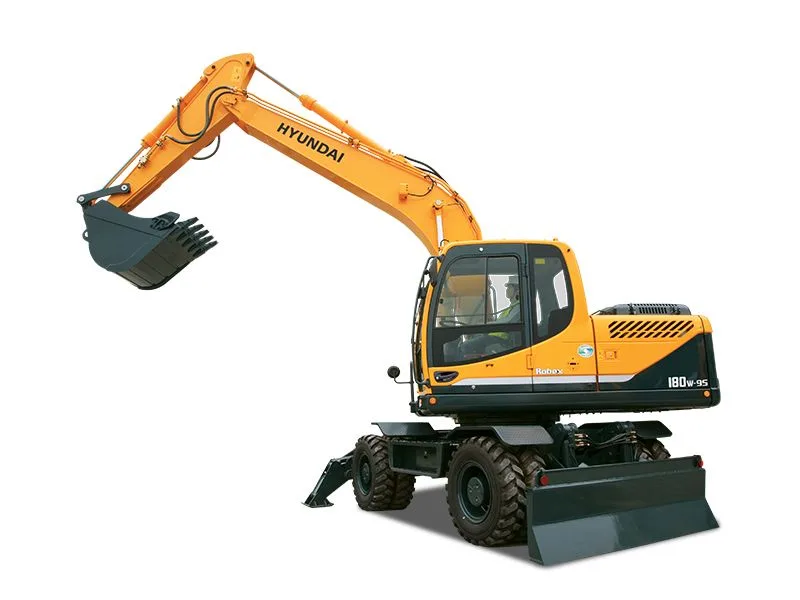 Колесный экскаватор Hyundai  R180W9S