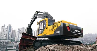 Гусеничный экскаватор Volvo EC210B Prime