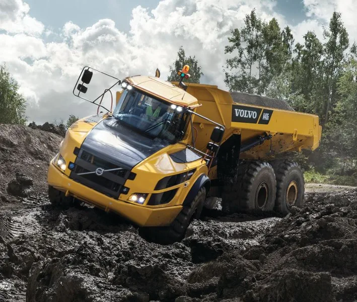 Самосвал с шарнирно-сочлененной рамой Volvo A40G