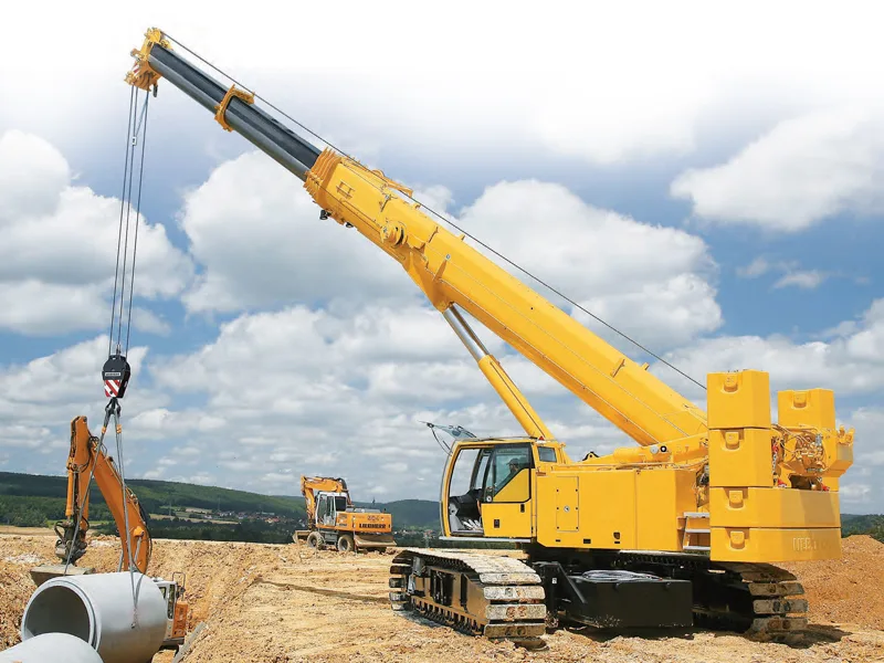 Гусеничный кран Liebherr LR- 1100
