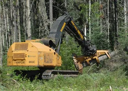 Валочно-пакетирующая техника TigerCat 860C