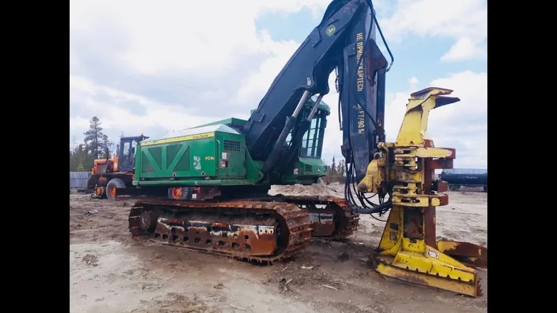 Валочно-пакетирующая техника John Deere 903K