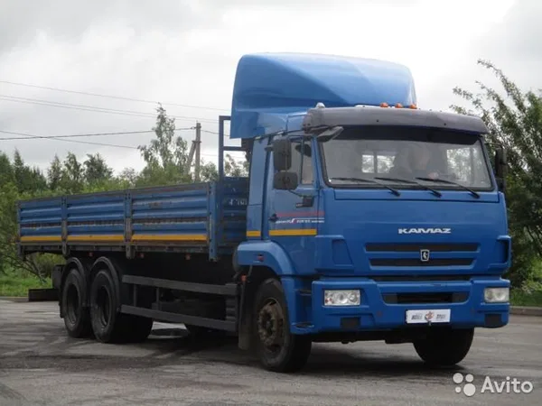 Бортовой грузовик КамАЗ 65117