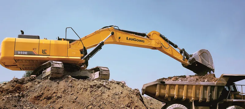 Харвестер гусеничный  Liugong 950E
