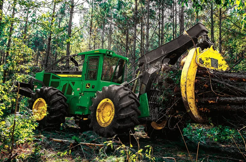 Скиддер John Deere 640L