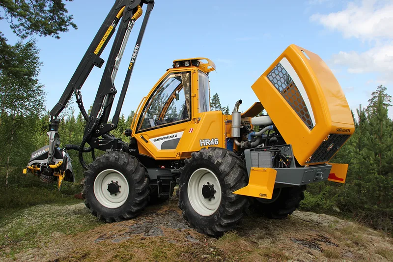 Харвестер колесный Sampo HR46