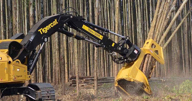 Валочно-пакетирующая техника TigerCat H845