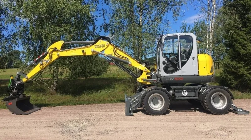 Колесный экскаватор Wacker Neuson EW 100