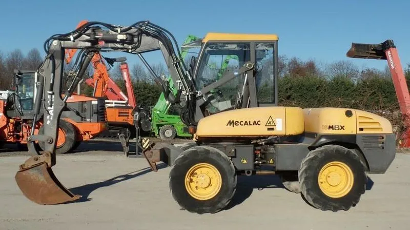 Колесный экскаватор MecalacMecalac 10MSX