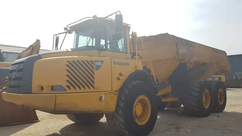 Самосвал с шарнирно-сочлененной рамой Volvo A30D