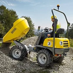 Думпер Wacker Neuson мини самосвал