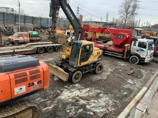 Колесный экскаватор Volvo EW145B