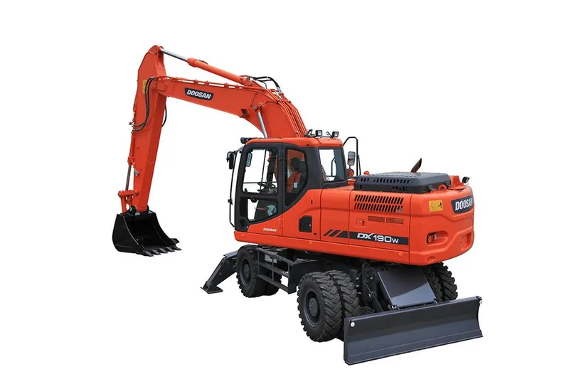 Колесный экскаватор DOOSAN s180