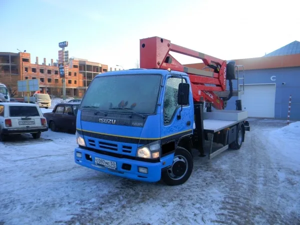 Средневысотная автовышка ISUZU 22 метра