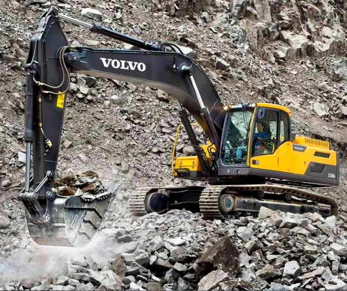 Гусеничный экскаватор Volvo EC300D