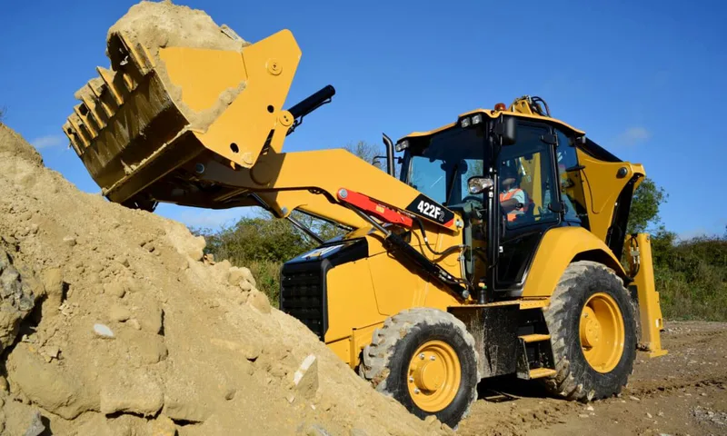 Экскаватор-погрузчик Caterpillar 422F2