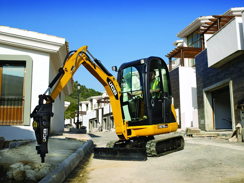 Мини-экскаватор JCB 8018