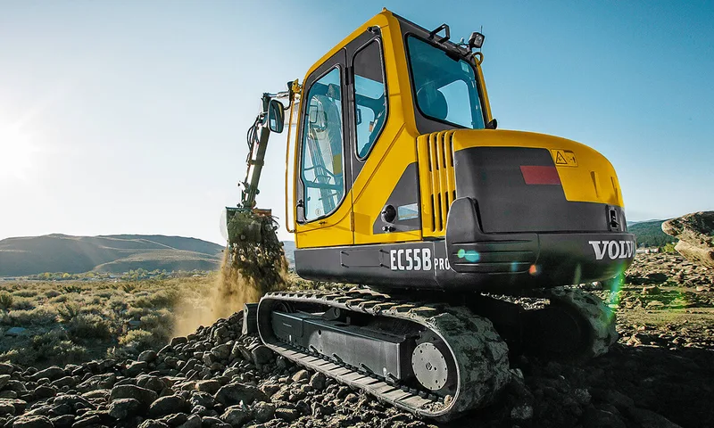 Мини-экскаватор Volvo EC55B PRO