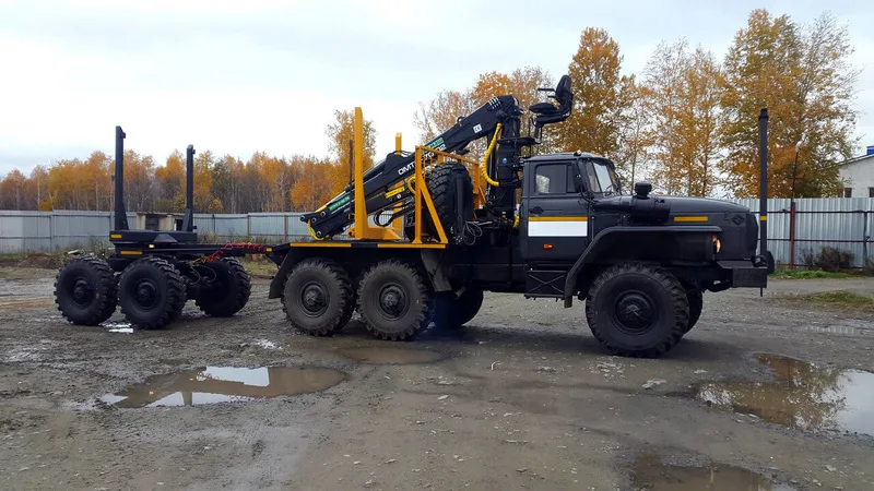 Лесовоз Урал 4320