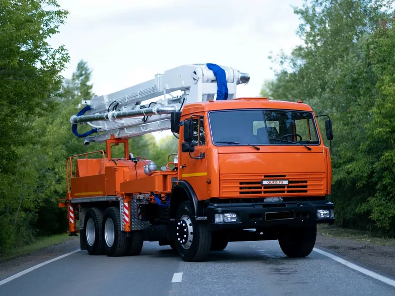 Автобетононасос Камаз АБН 75/21 — 21 м